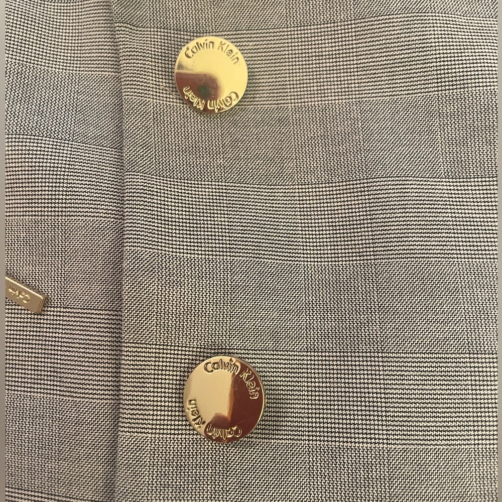 Calvin Klein Classic Gray Suit—Ladies Petite - Picture 10 of 11
